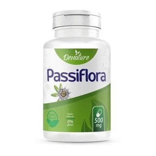 Passiflora Incarnata Calmante Natural 500mg 100 Caps Denature
