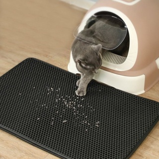 Tapete  Para Gato Higiênico EVA Coletor de AreiaLavável Dupla Camada em Oferta na Shopee