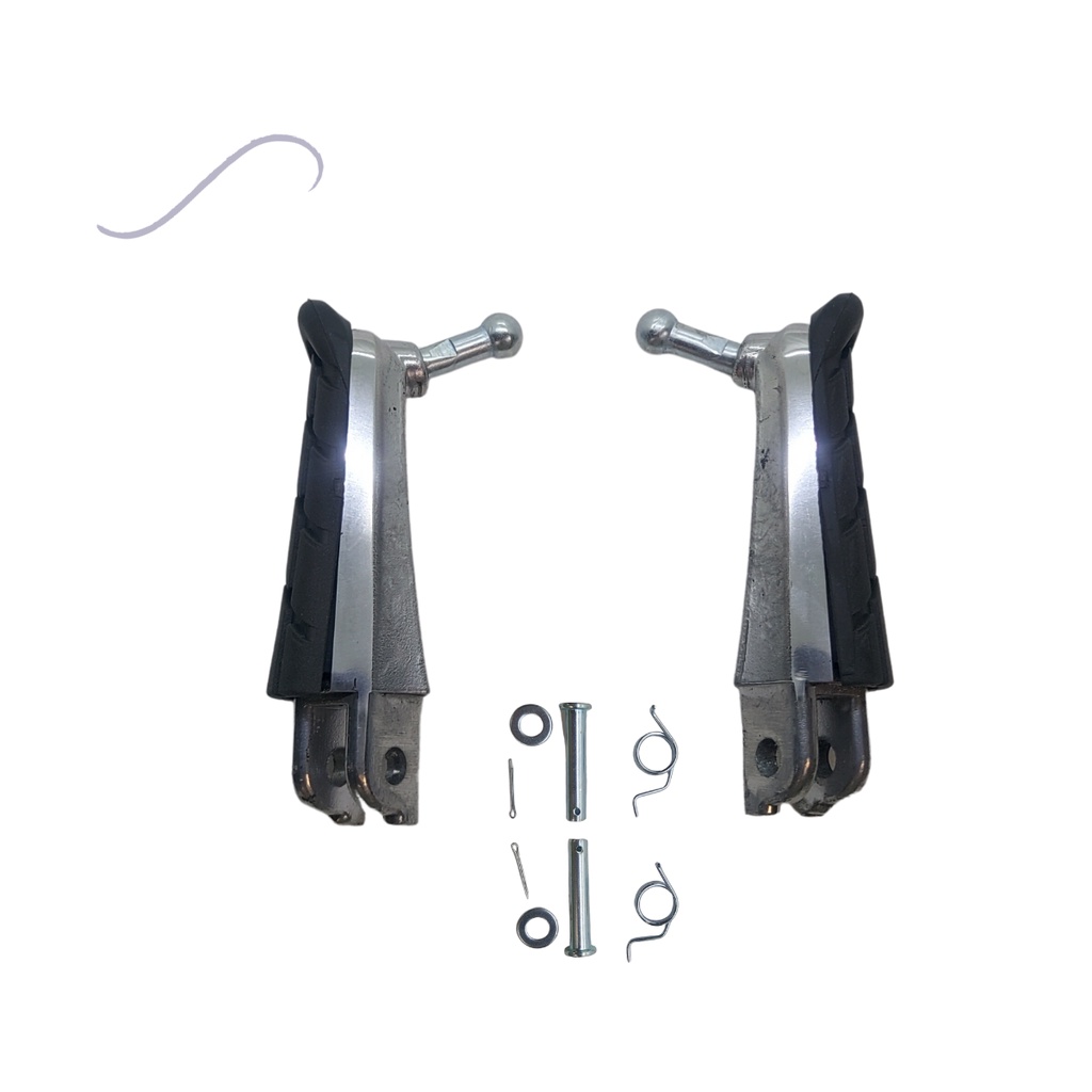 Pedaleira Dianteira CB 600 Hornet / CBR600 F 2008-2014 (Par) em Oferta na Shopee