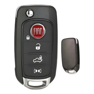 Carcaça Chave Canivete Fiat 4 Botões Toro Argo Cronos