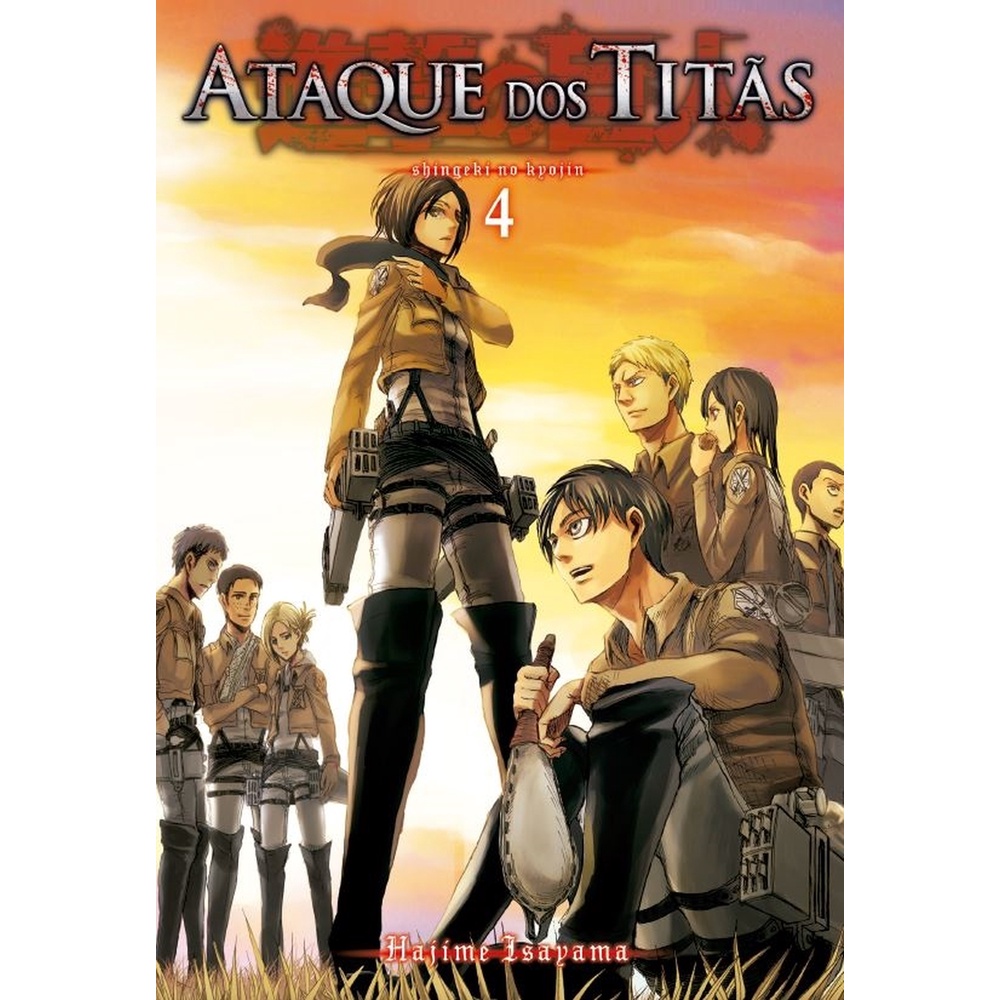 Ataque dos Titãs Vol. 4 - Panini