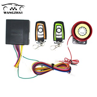 Sistema de alarme de segurança anti-roubo bidirecional com controle remoto de partida do motor Sistema de alarme universal para motocicleta