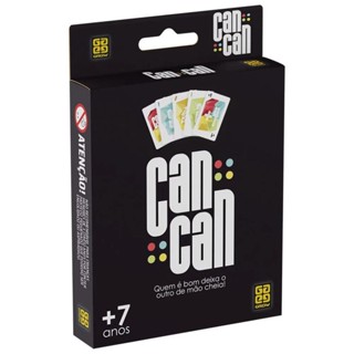 Jogo Dinâmico Can Can Interativo Com 110 Cartas 02566 Grow