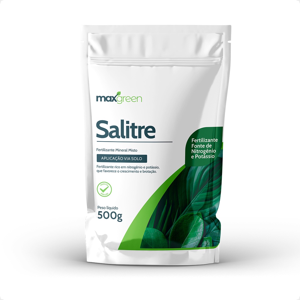 Fertilizante Mineiral Salitre MaxGreen - 500g - Home & Living