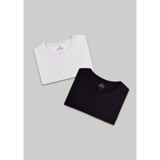 Kit Com 2 Camisetas Masculinas Básicas em Oferta na Shopee