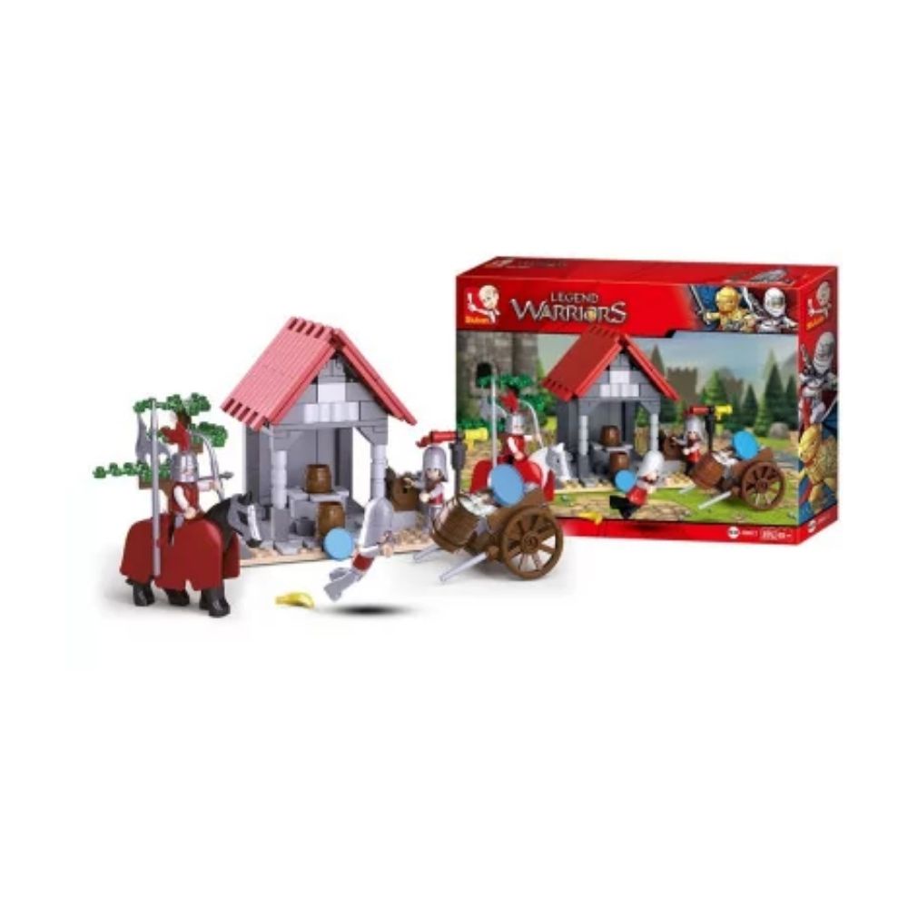 Blocos de Montar Cavaleiros Poço D'Água 237 Peças Multikids - BR1342 em Oferta na Shopee