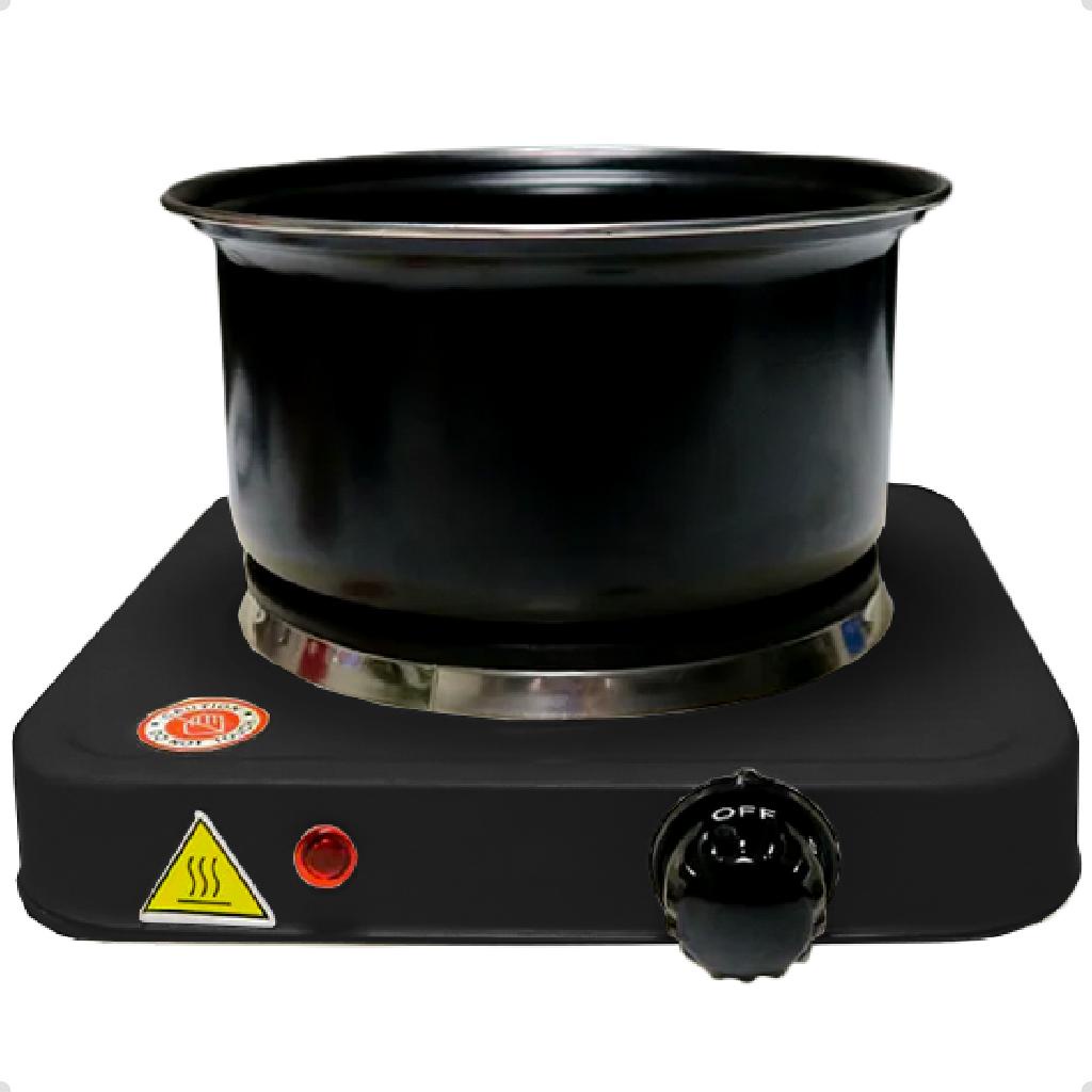 Fogão Elétrico Cooktop 1 Boca 1000w Camping Portátil Linha Premium