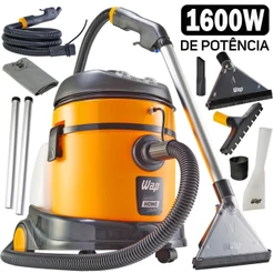 Extratora Profissional 1600W Aspirador 20L Piso Carpete Estofado Home Cleaner Wap