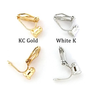 10 Pçs/Lote Triângulo Clipe De Orelha Conversor Brinco Conversores DIY Artesanal Virar Studs Agulha De Prata Em Um Clip- em Oferta na Shopee