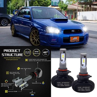 2 Peças LED Branco 6000K S1 Lâmpadas NW Kit De Farol Para SUBARU IMPREZA (GP) 2012-2023 (Lâmpada Principal)