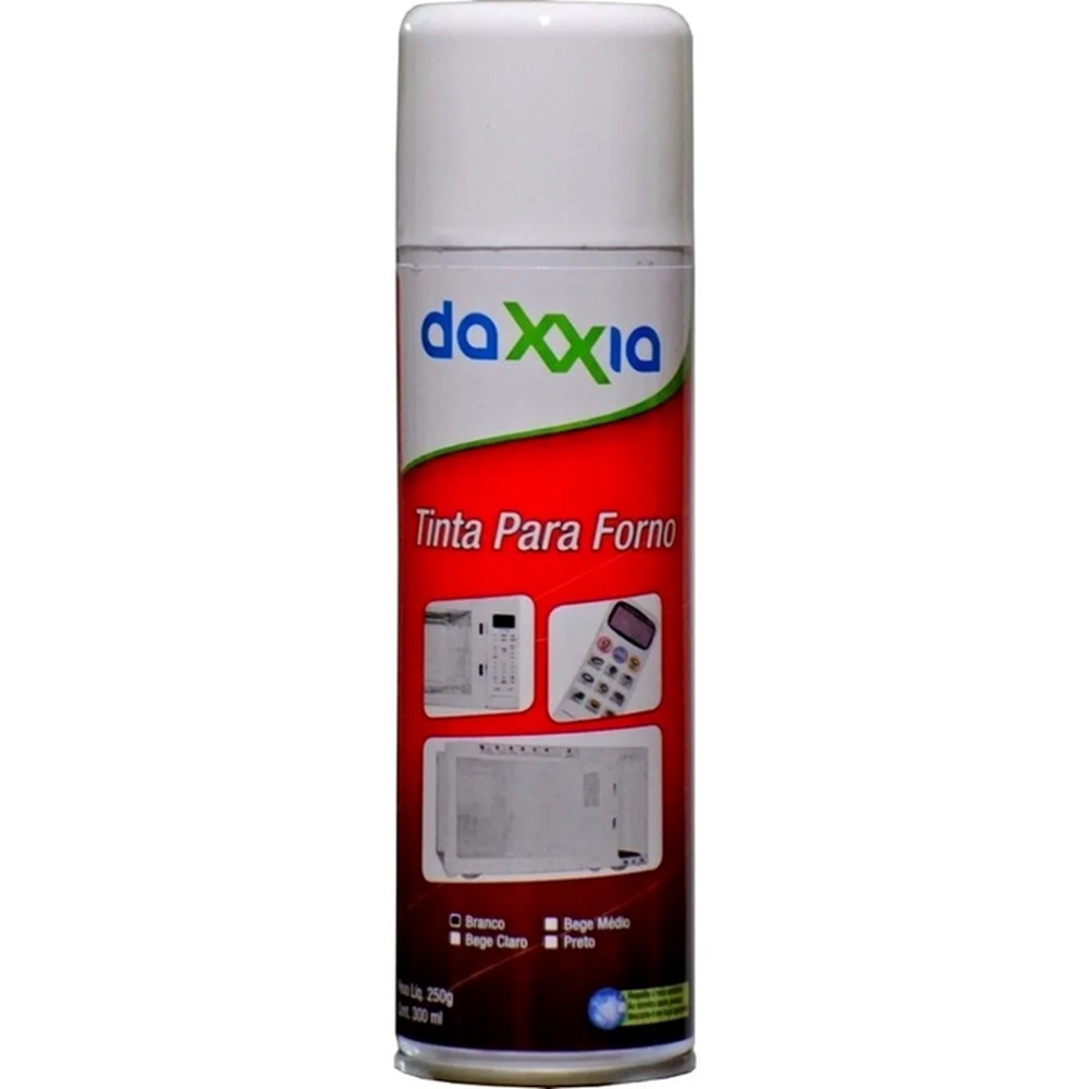 TINTA SPRAY P/FORNO MICROONDAS FOGÃO BRANCA