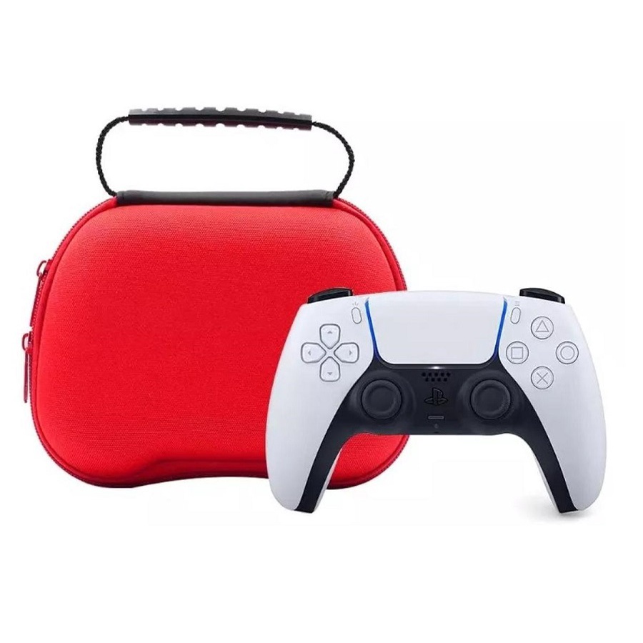 Case Estojo Para Controle Playstation 5 PS4 PS3 Xbox 360 One Series Nintendo Switch Vermelho