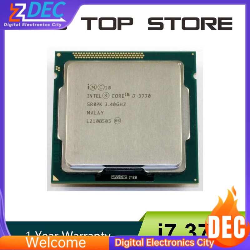 Processador CPU Intel Core i7 3770 3 GHz SR0PK Quad-Core Lga 1155