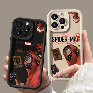 Cool Homem-Aranha Moda Marvel Cartoon Capa Protetora Macia Para IPhone X XR 7 8 Plus 14 15 11 12 Pro Max 13 XS Espessada De Silicone Anti-Queda