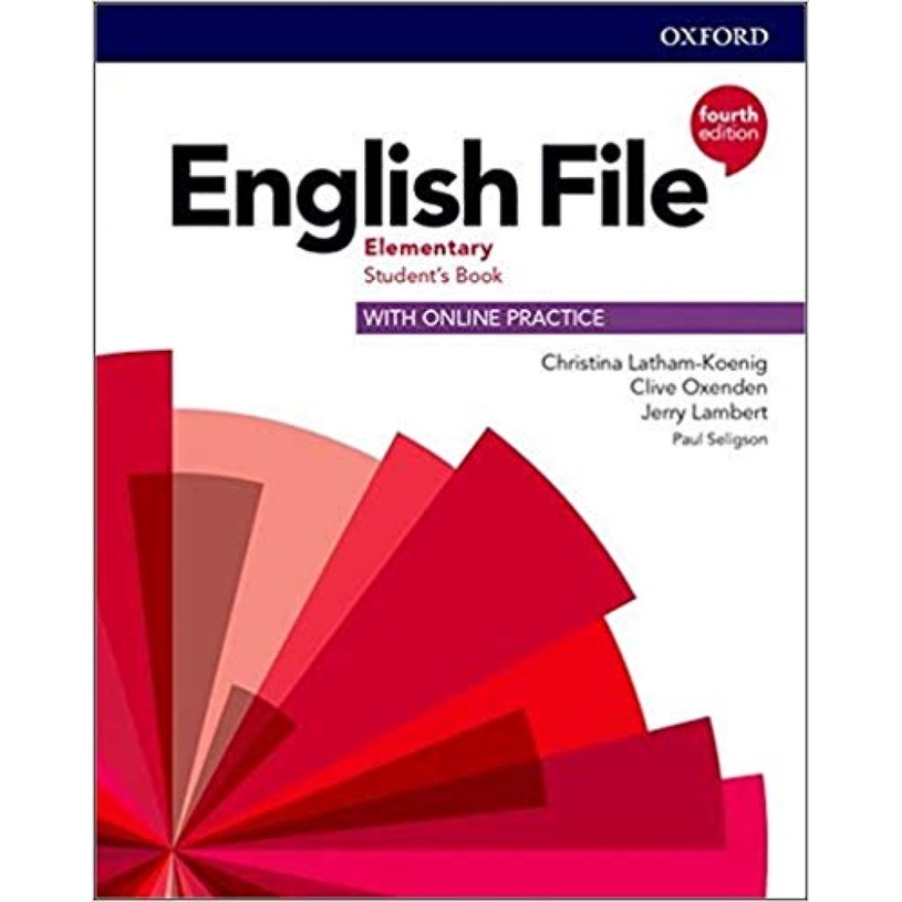 ENGLISH FILE ELEMENTARY   STUDENTS BOOK WITH ONLINE PRACTICE   4 ED