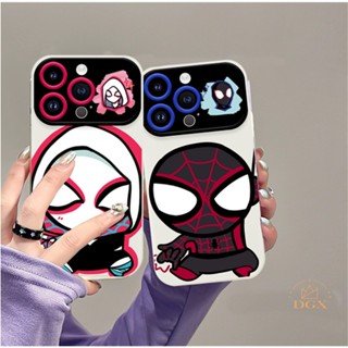 Capa Do Homem-Aranha Bonitinho Samsung A05 A05S A15 A24 A14 A13 A04e A04 A04s A30s A21s A02s A03 A51 A52s A50 A03s A52 A71 A32 Caixa Da Lente TPU Telefone DGX