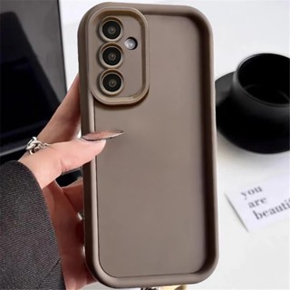 Para Samsung Galaxy A35 A55 A24 A25 A15 A14 A34 A54 A04S A13 A05S S23 FE 4G 5G Capa Protetora De Câmera De Silicone Fosco À Prova De Choque