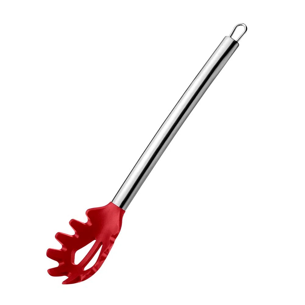 Pegador de Massa Silicone Cabo Inox Vermelho Up Home UD072 - Home & Living