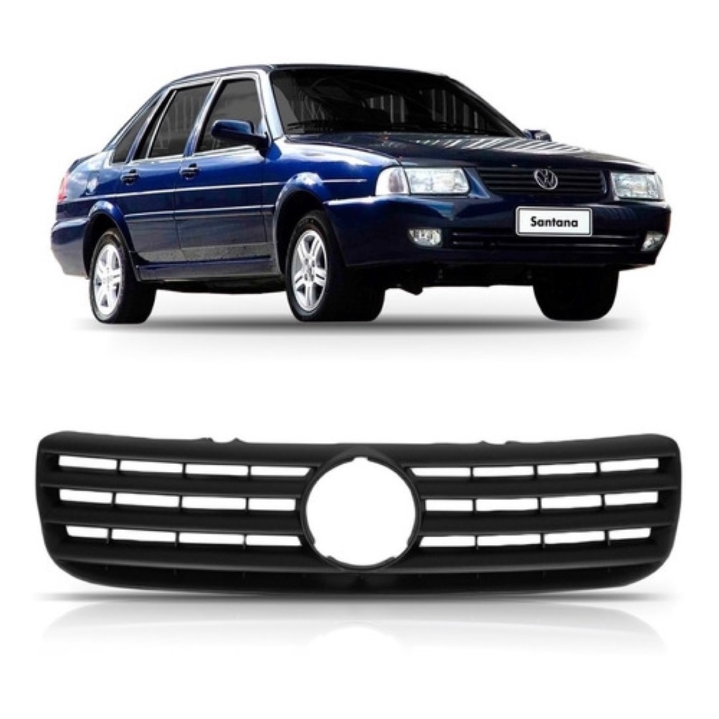 GRADE SANTANA QUANTUM 1998 Á 2005 PRETA em Oferta na Shopee