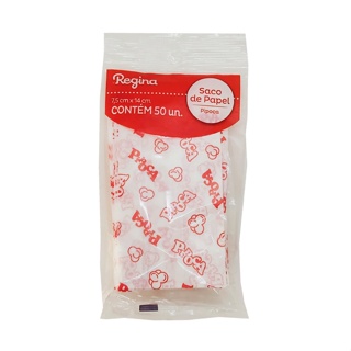 Saco de Papel - Pipoca P - 50 unidades - Regina - Rizzo em Oferta na Shopee