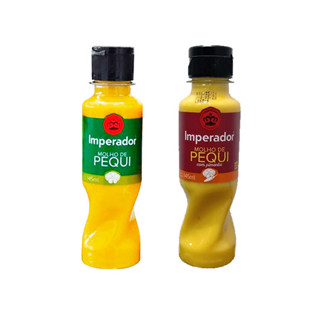 Kit com 2 Molhos de Pequi Imperador 145ml (Com e Sem Pimenta)