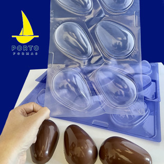 1~5 Forma Profissional Ovo De Páscoa Liso C/Silicone Casca Fina Para 150g P205 Porto em Oferta na Shopee
