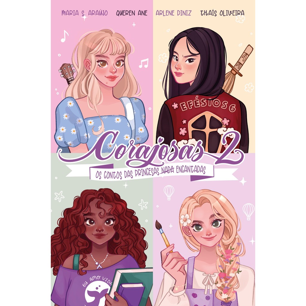 Capa do livro Corajosas 2