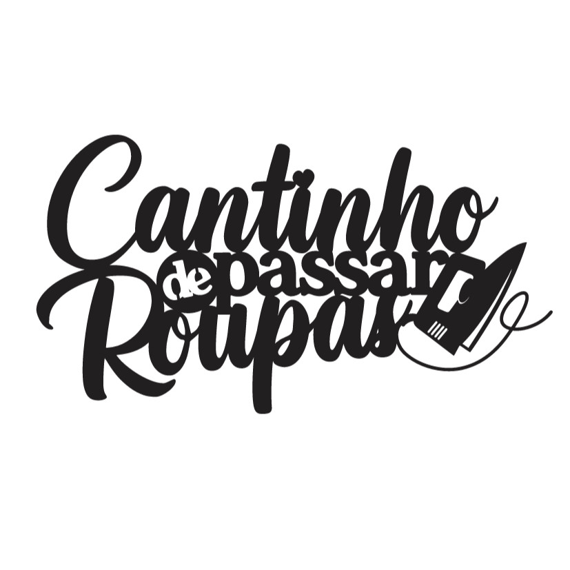 Placa Decorativa Em Mdf Cantinho de Passar Roupas Achadinhos da Shoppe Casa Baratinho