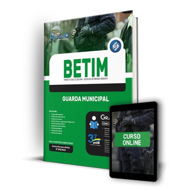 Apostila Prefeitura de Betim - MG - Guarda Municipal