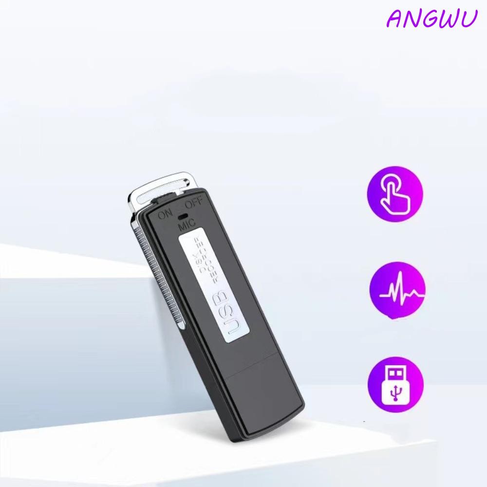 ANGWU Mini Gravador De Voz USB , Cartão TF De 4/8/16GB U-Disk Som , Redução De Ruído 2.0 em Oferta na Shopee