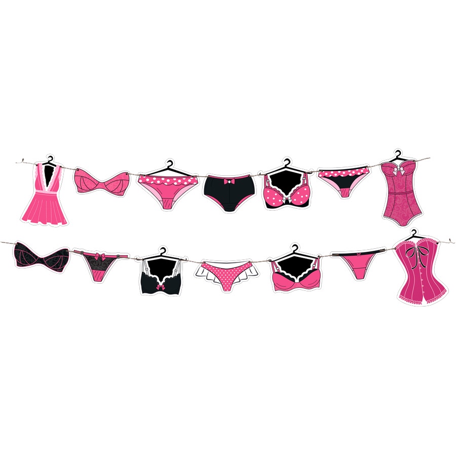 Faixa Decorativa Chá de Lingerie - 1 unidade - Festcolor - Rizzo em Oferta na Shopee