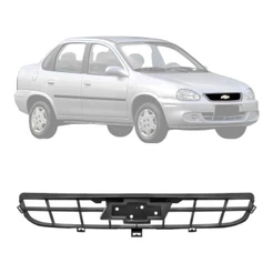 Grade Dianteira Gm Classic Sedan 2008 2009 2011 2012 Preto
