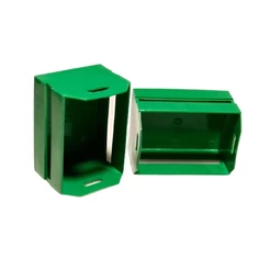 Mini Caixote - Verde Escuro - 12x7cm - 1 UN - Rizzo