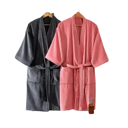 Roupão 100% algodão Adulto Unissex Dohler Velour Cores M