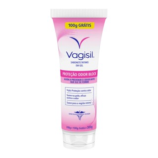 Sabonete Íntimo em Gel Vagisil Odor Block 200g e Ganhe 100g