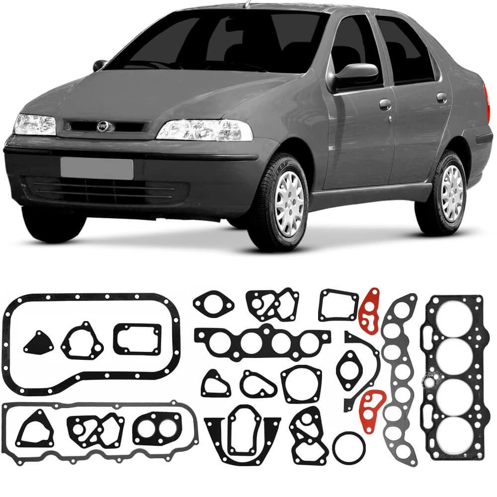 Jogo Junta Motor Fiat Siena 1.0 1.5 99 A 2005 Completo Sabó em Oferta na Shopee