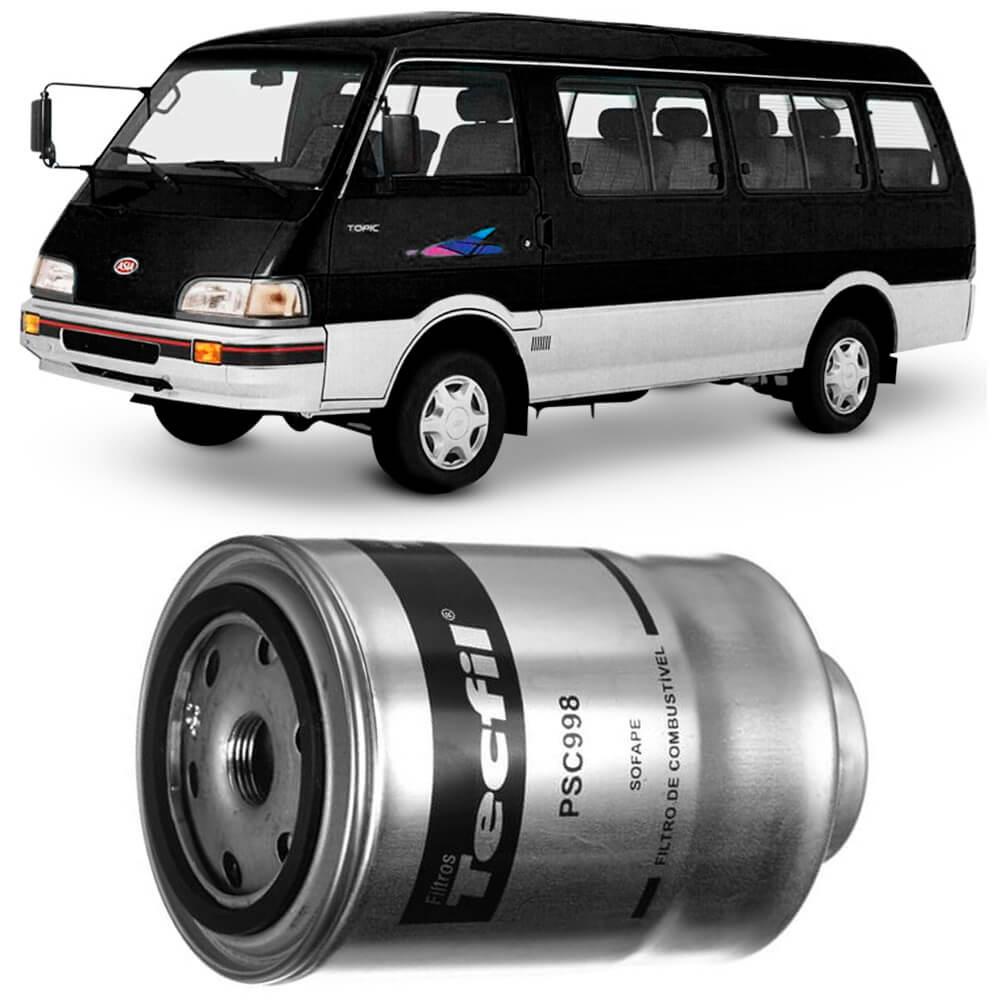 Filtro Combustível Asia Motors Topic 2.7 93 A 99 Tecfil - Spare Parts and Accessories for Vehicles