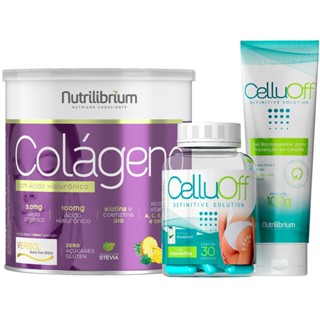 Colágeno Hidrolisado Verisol + Celluoff 30 Caps + Celluoff Gel Nutrilibrium