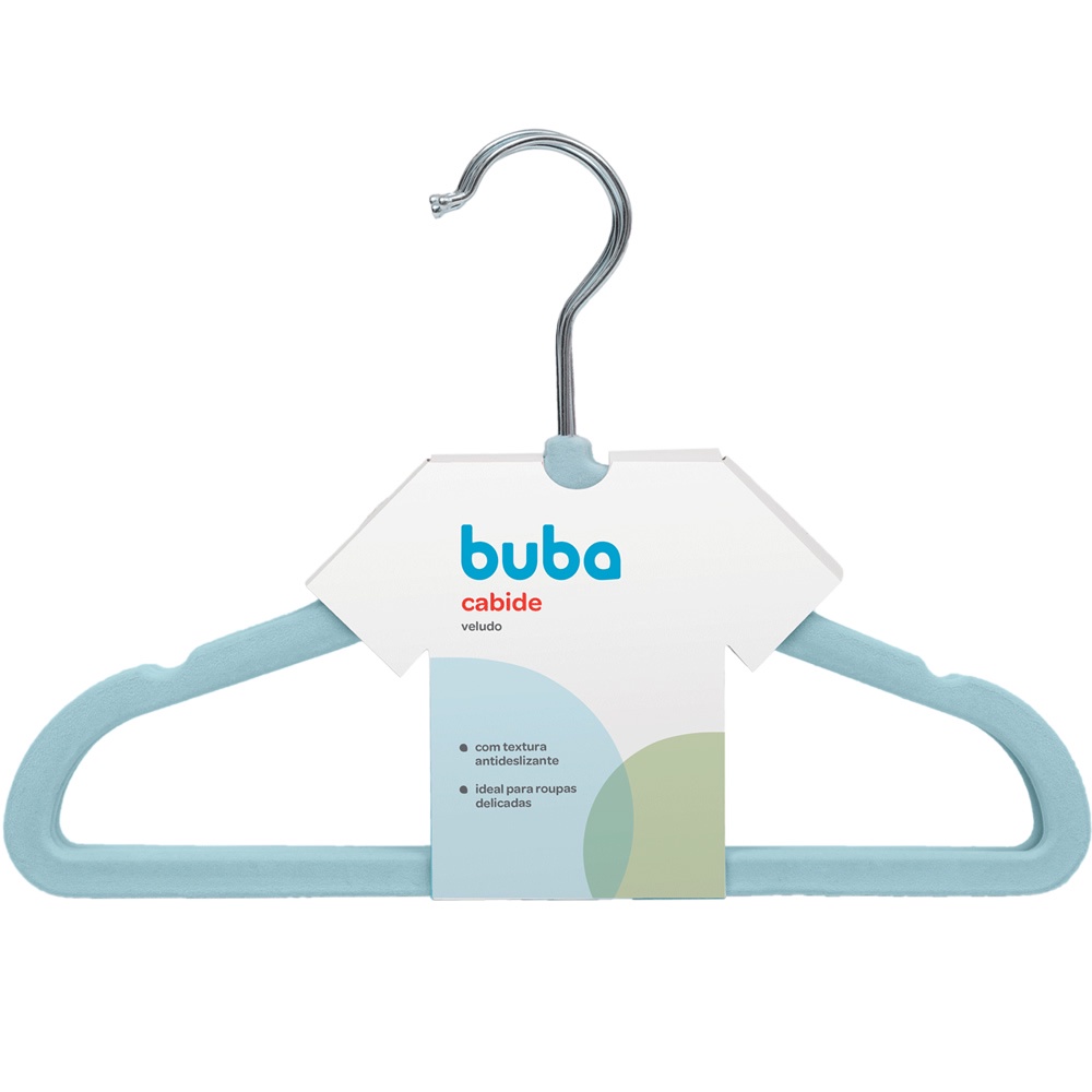 Kit Cabide Infantil Roupa Bebe De Veludo 5 Peças Azul Rosa Menino Menina Criança Bebê Buba em Oferta na Shopee