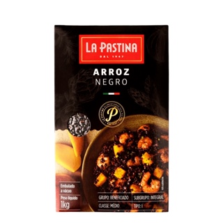 ARROZ LA PASTINA NEGRO 1KG em Oferta na Shopee