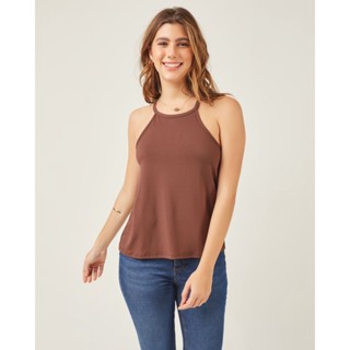 Blusa Regata Em Viscose Malwee