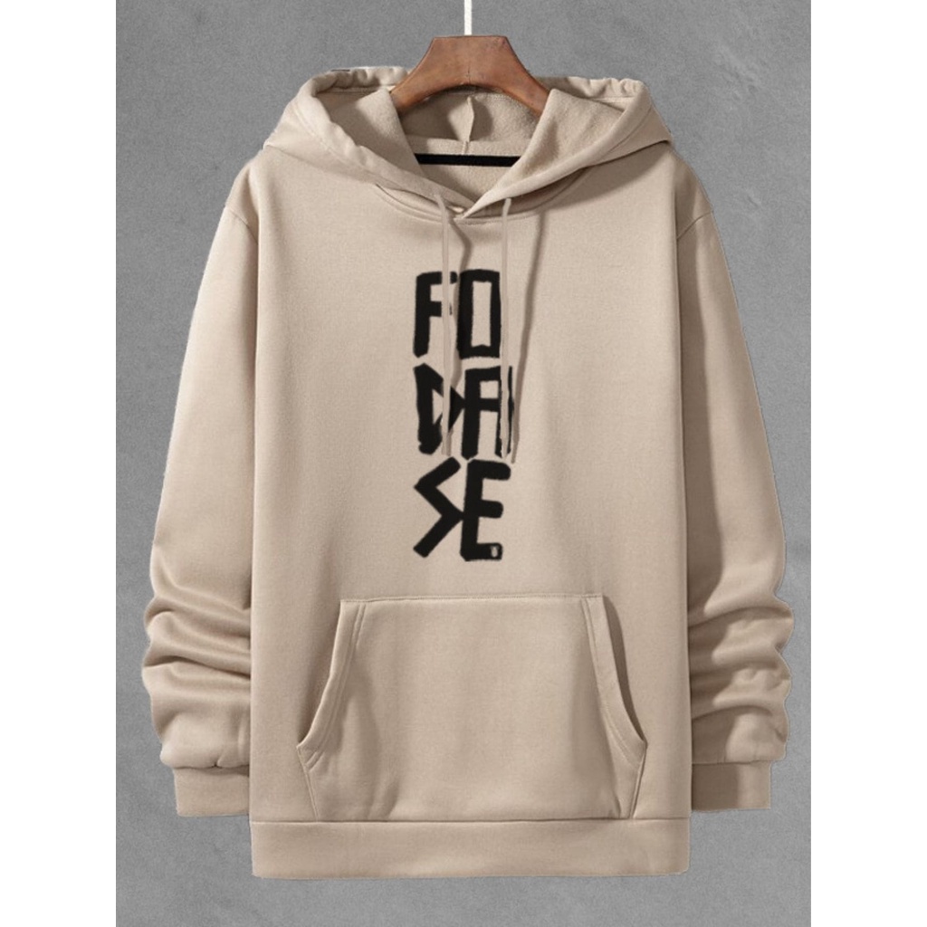 Blusa de Frio Moletom Canguru Masculino Fodase