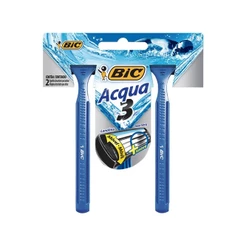 Aparelho De Barbear Bic Acqua 3 Lâminas C/2Un