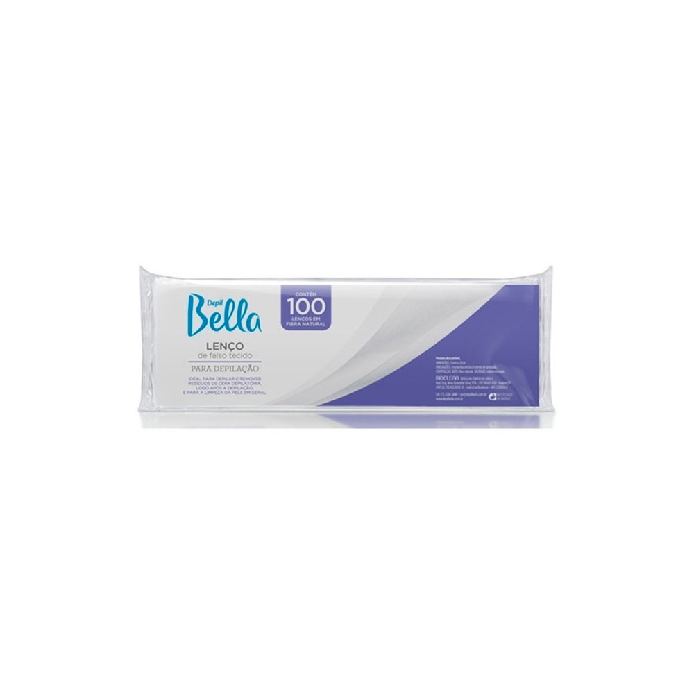 Papel Depilatório Depil Bella Gran Style 100Fls em Oferta na Shopee