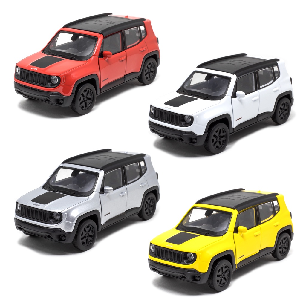 Carrinho De Ferro Miniatura Jeep Renegade Metal Abre A Porta em Oferta na Shopee