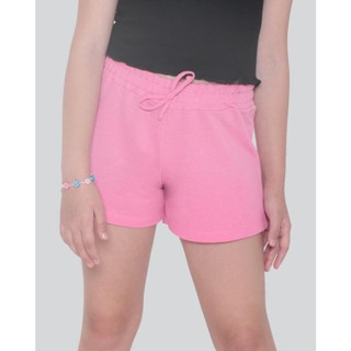 Short Moletinho Juvenil Rosa Rosa