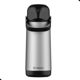 Garrafa Térmica Lumina 1 Litro Inox Com Alça Botão e Mola em Oferta na Shopee