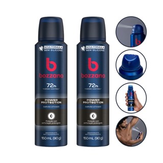 Kit 2 Desodorante Antitranspirante Bozzano Power Protection 90G