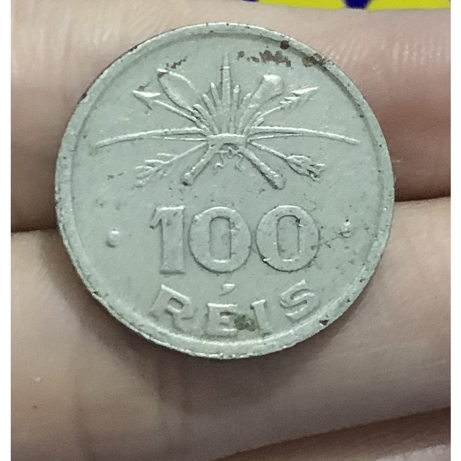 Moeda 100 Réis 1932 ìndio Rara