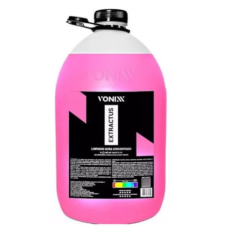 EXTRACTUS 5L VONIXX LIMPA ESTOFADOS EXTRATORAS HIGIENIZAÇÃO AUTOMOTIVA